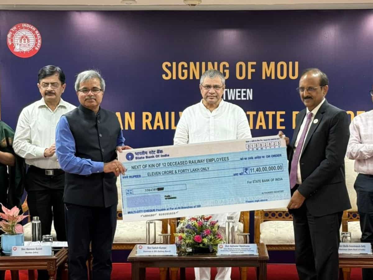 रेलवे के लाखों कर्मचारियों के लिए खुशखबरी! SBI देगा 1 करोड़ रुपये का बीमा कवर, जानें कैसे मिलेगा फायदा