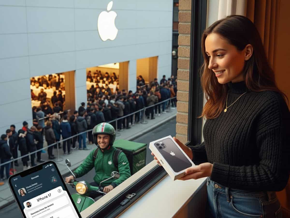 iPhone 17 के लिए लंबी लाइन लगाने की जरूरत नहीं! इस ऐप से 10 मिनट में हो रहा है घर पर डिलीवर- फटाफट चेक करें