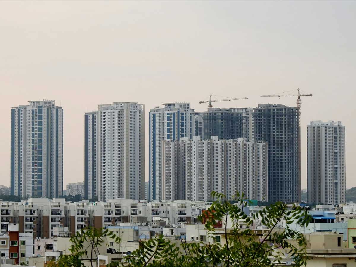 घरों का साइज छोटा