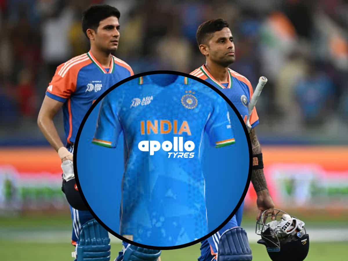 Apollo Tyres ने मारी बड़ी बाज़ी! 2027 तक टीम इंडिया की जर्सी पर चमकेगा नाम, हर मैच के लिए 4.5 करोड़ की डील