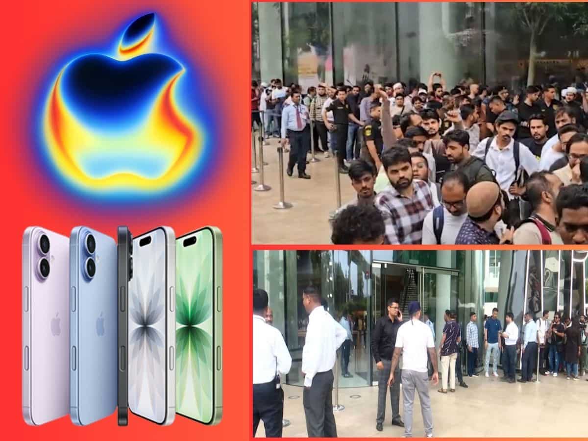 खाने-पीने के सामान के साथ 2 बजे से लाइन में लगे हैं iPhone लवर्स! एक की कहानी बड़ी दिलचस्प है..