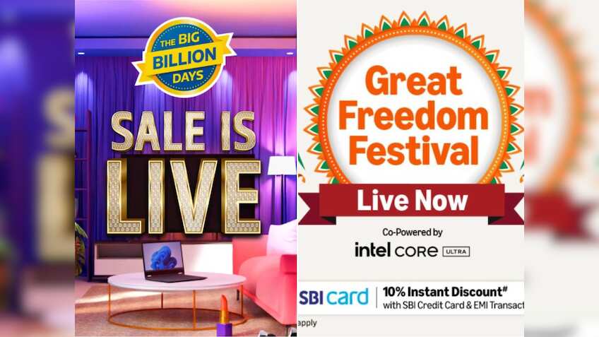 Flipkart Vs Amazon: 70 फीसदी छूट के साथ होम और किचन अपलायंसेस, गीजर, प्रेस और फोन आधे दाम में