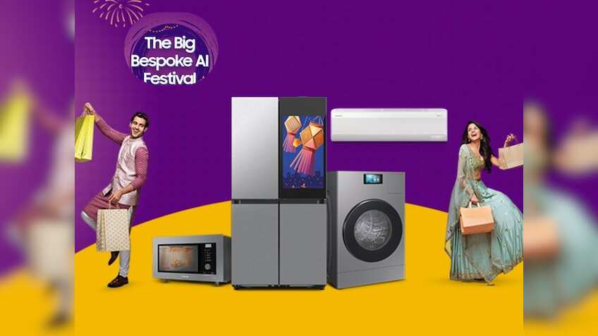 Samsung Festive Deals: फ्रिज, AC, TV खरीदने पर मिल रहा है 50,000 तक का कैशबैक और 47% की छूट- अभी चेक करें