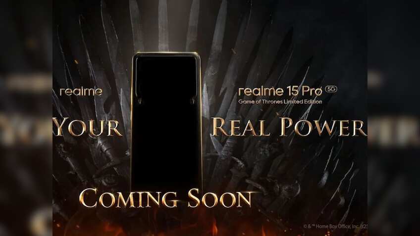 Realme का रंग बदलने वाला फोन, काले से बन जाएगा लाल! Game of Thrones एडिशन देख फैंस बोले- Wow