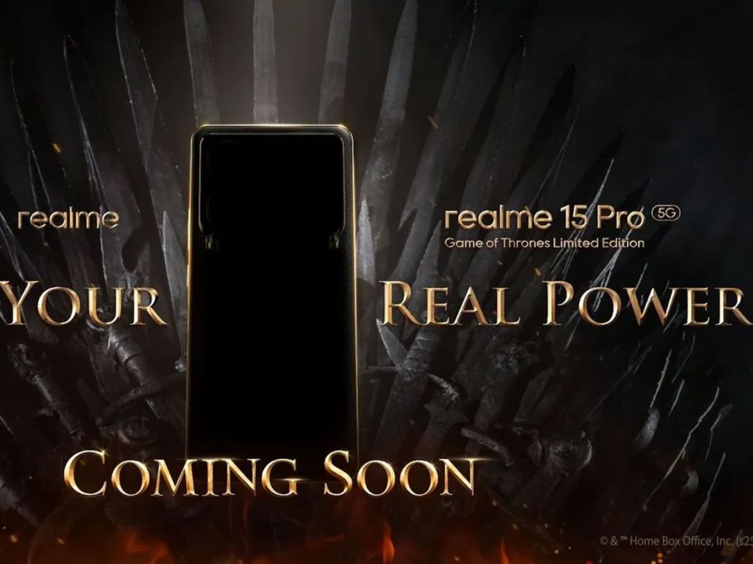 Realme का रंग बदलने वाला फोन, काले से बन जाएगा लाल! Game of Thrones एडिशन देख फैंस बोले- Wow