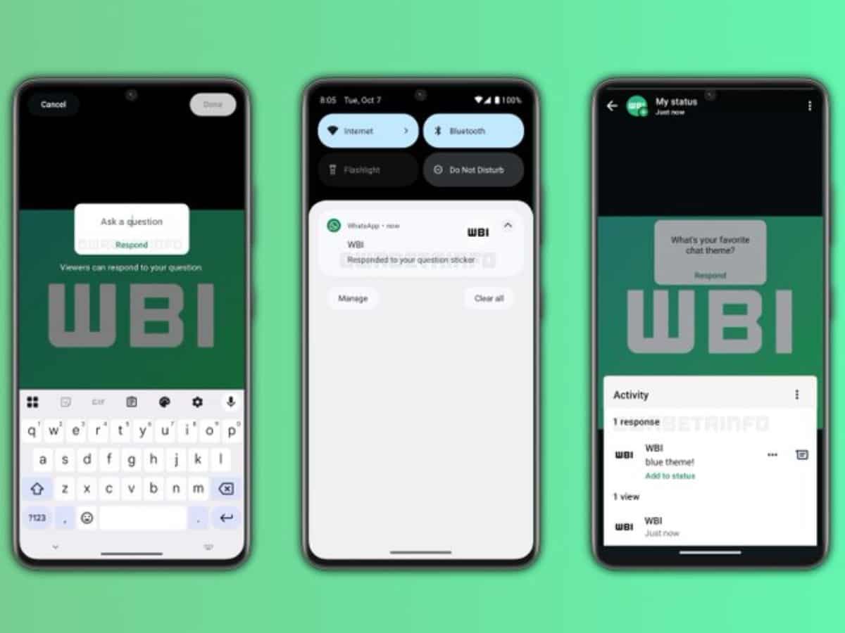Status पर सवाल जवाब वाला फीचर अब WhatsApp पर भी, हूबहू Instagram की तरह करेगा काम