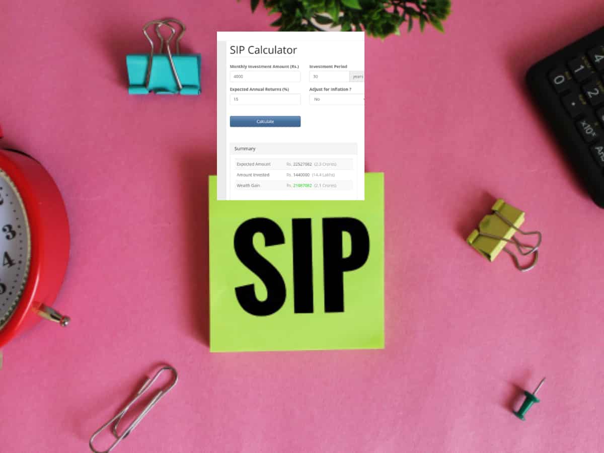 ₹4000 मासिक SIP से करोड़पति बनेंगे