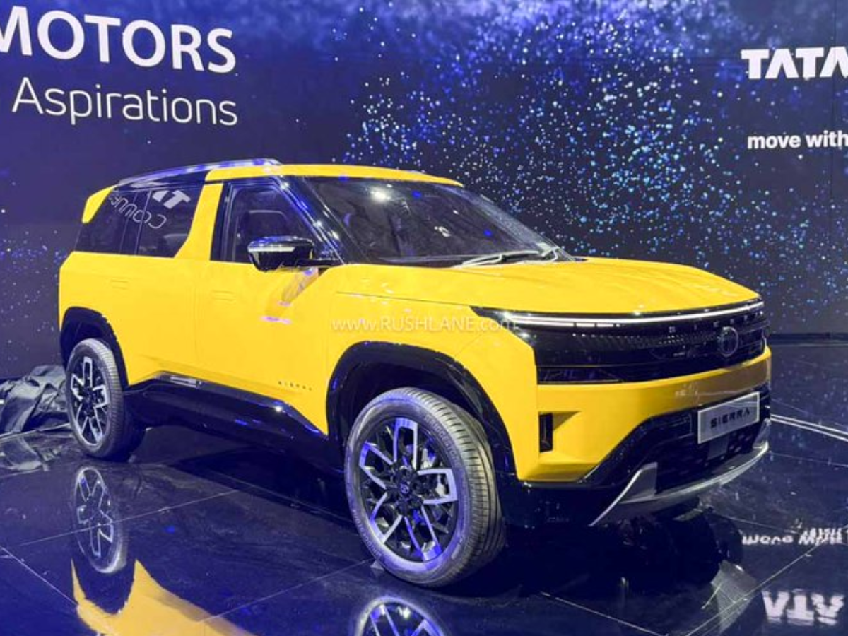 Tata Sierra के इंटीरियर की झलक आई सामने, Kia-Mahindra की गाड़ियों वाला फीचर दिखा, देखें फोटो