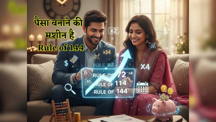 Rule of 144: आपके पैसों को चार गुना करेगी ये स्ट्रैटेजी, केवल 14 साल की प्लानिंग से बनेंगे इतने 'धनवान' कि पड़ोसी भी पूछेंगे इसका सीक्रेट