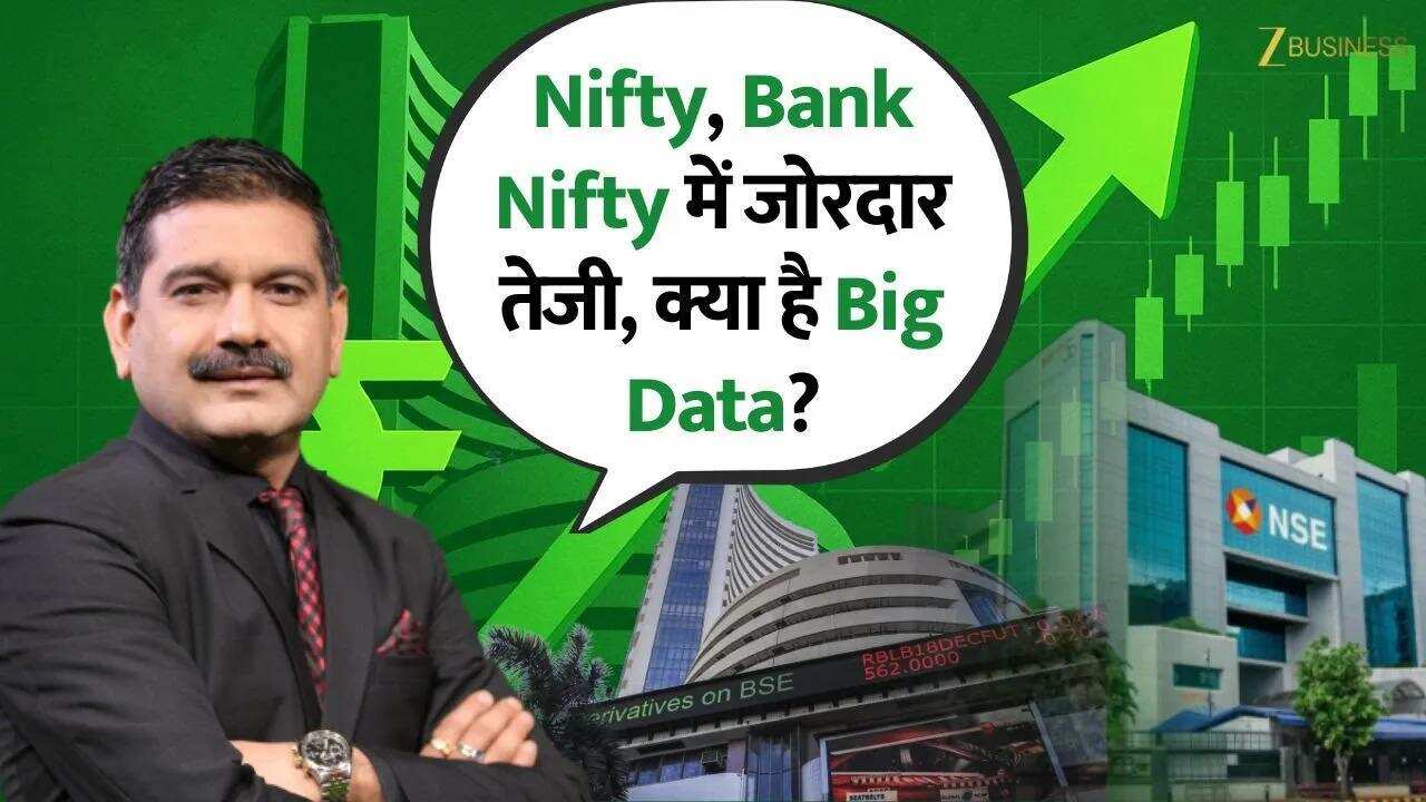 Nifty और Bank Nifty में जोरदार तेजी, जानिए Big Data!