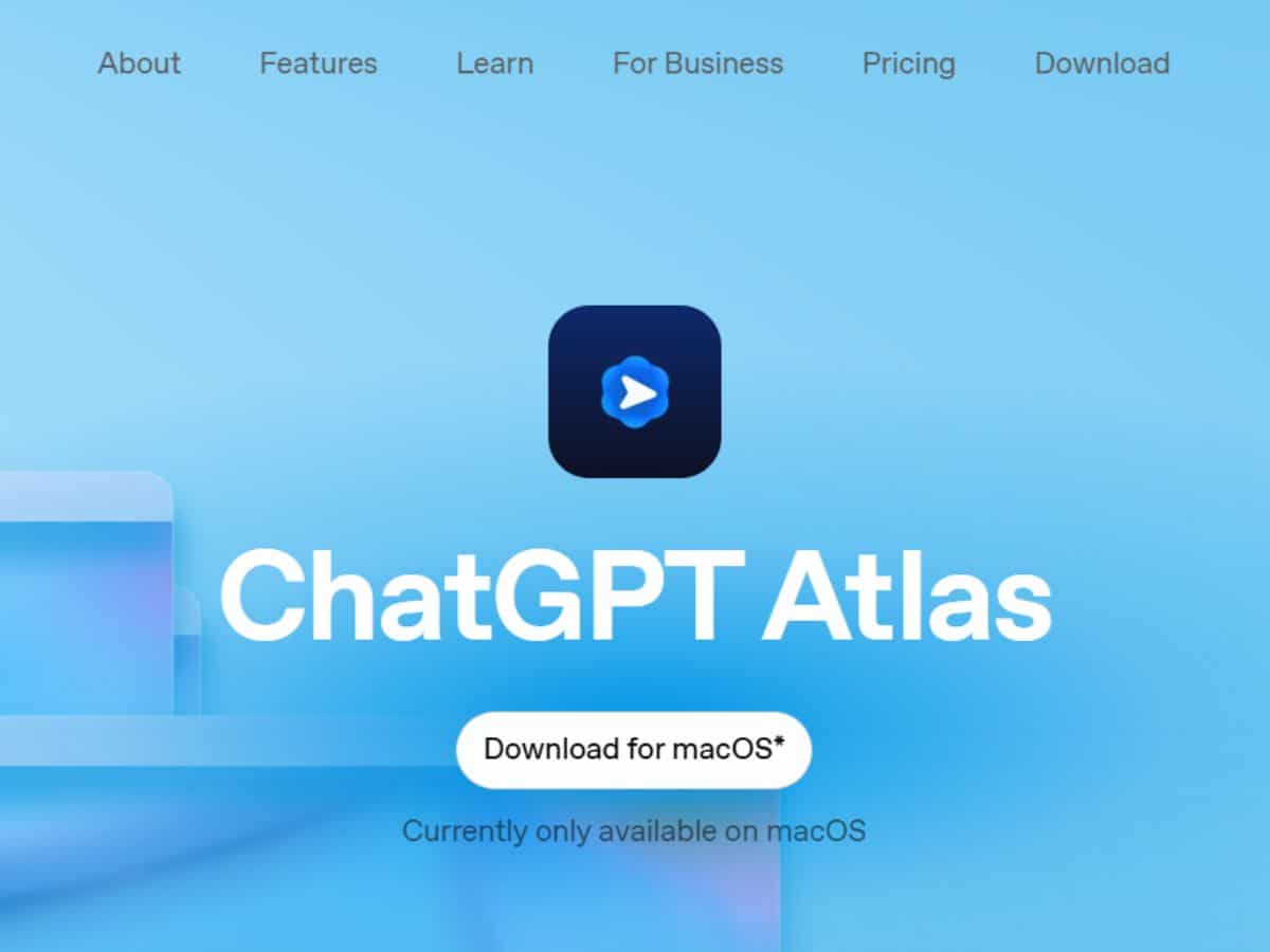 आ गया ChatGPT Atlas! टिकट से रेस्टोरेंट बुकिंग तक, सभी काम करेगा ये नया पर्सनल असिस्टेंट