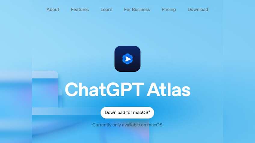 आ गया ChatGPT Atlas! टिकट से रेस्टोरेंट बुकिंग तक, सभी काम करेगा ये नया पर्सनल असिस्टेंट