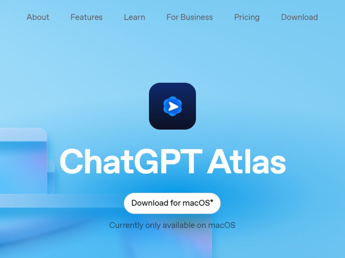 आ गया ChatGPT Atlas! टिकट से रेस्टोरेंट बुकिंग तक, सभी काम करेगा ये नया पर्सनल असिस्टेंट