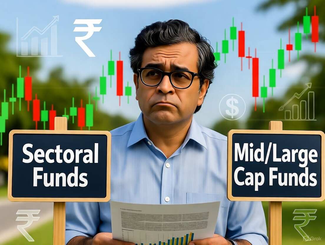 मिड और लार्ज कैप से भी ज्यादा रिटर्न देता है सेक्टोरल फंड, फिर इसमें निवेश से क्यों डरते हैं लोग?