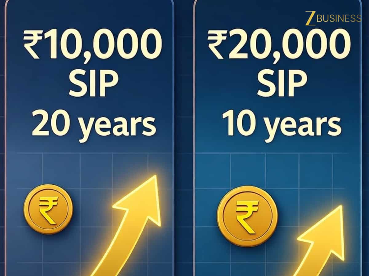 ₹10000 की SIP 20 साल के लिए या ₹20000 का निवेश 10 साल के लिए...कौन होगा विजेता, रिजल्ट आपको कर देगा हैरान