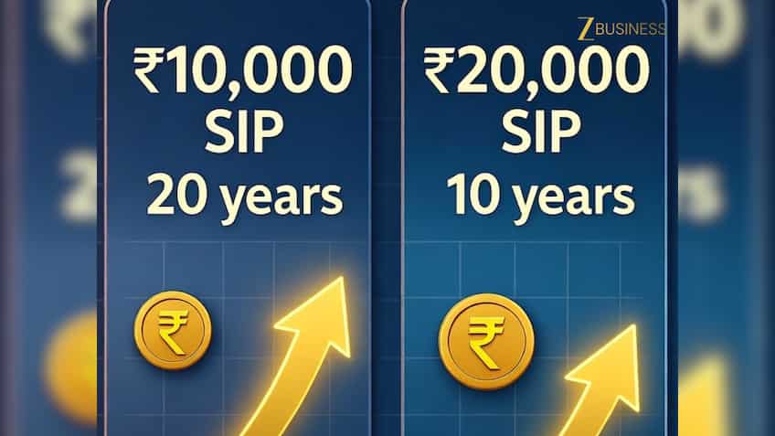 ₹10000 की SIP 20 साल के लिए या ₹20000 का निवेश 10 साल के लिए...कौन होगा विजेता, रिजल्ट आपको कर देगा हैरान