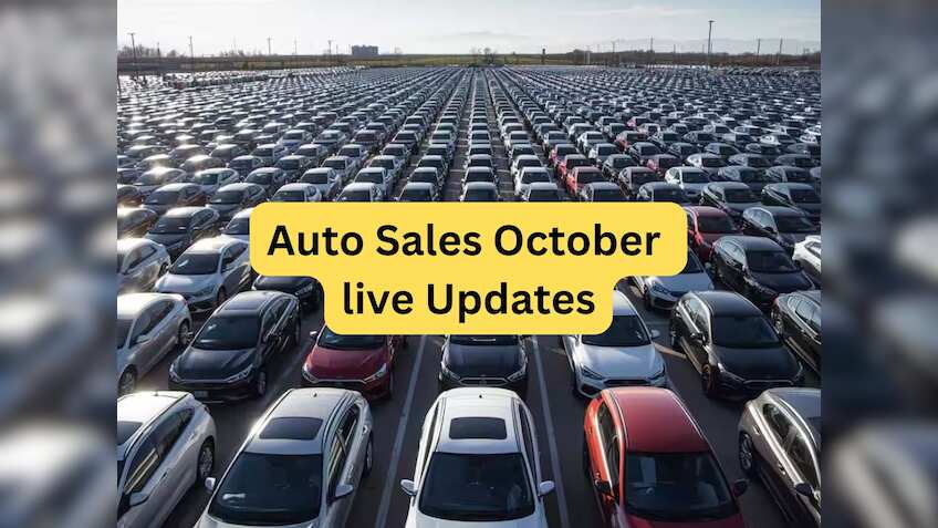 October Auto Sales Live Updates: GST रेट कट और फेस्टिव डिमांड के चलते बढ़ी कारों की सेल, दोपहिया वाहनों की बिक्री में भी आया उछाल