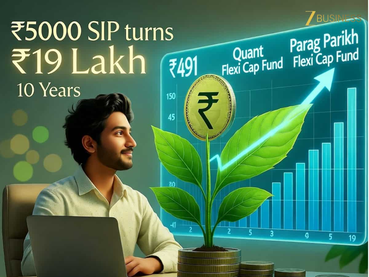 टॉप फ्लेक्सी कैप फंड में सिर्फ ₹5000 SIP करें तो 10 साल में कितना बन जाएगा? आंकड़ा देखकर उड़ जाएगा होश, आज से ही शुरू कर देंगे निवेश