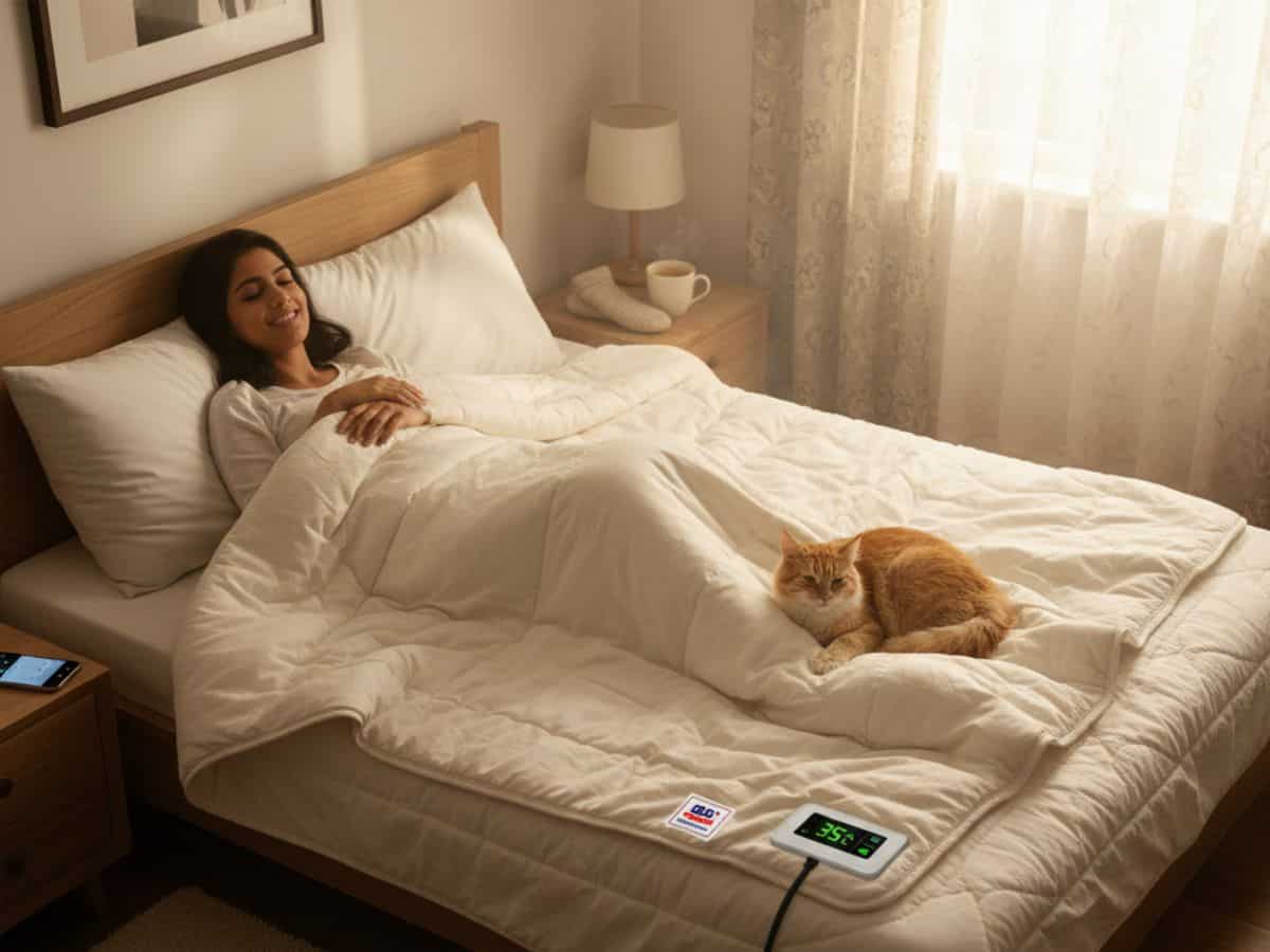 सर्दी भगाने वाला इलेक्ट्रिक ब्लैंकेट कहीं आपकी जान का दुश्मन तो नहीं? खरीदने से पहले ये 7 सेफ्टी टिप्स जान लें!