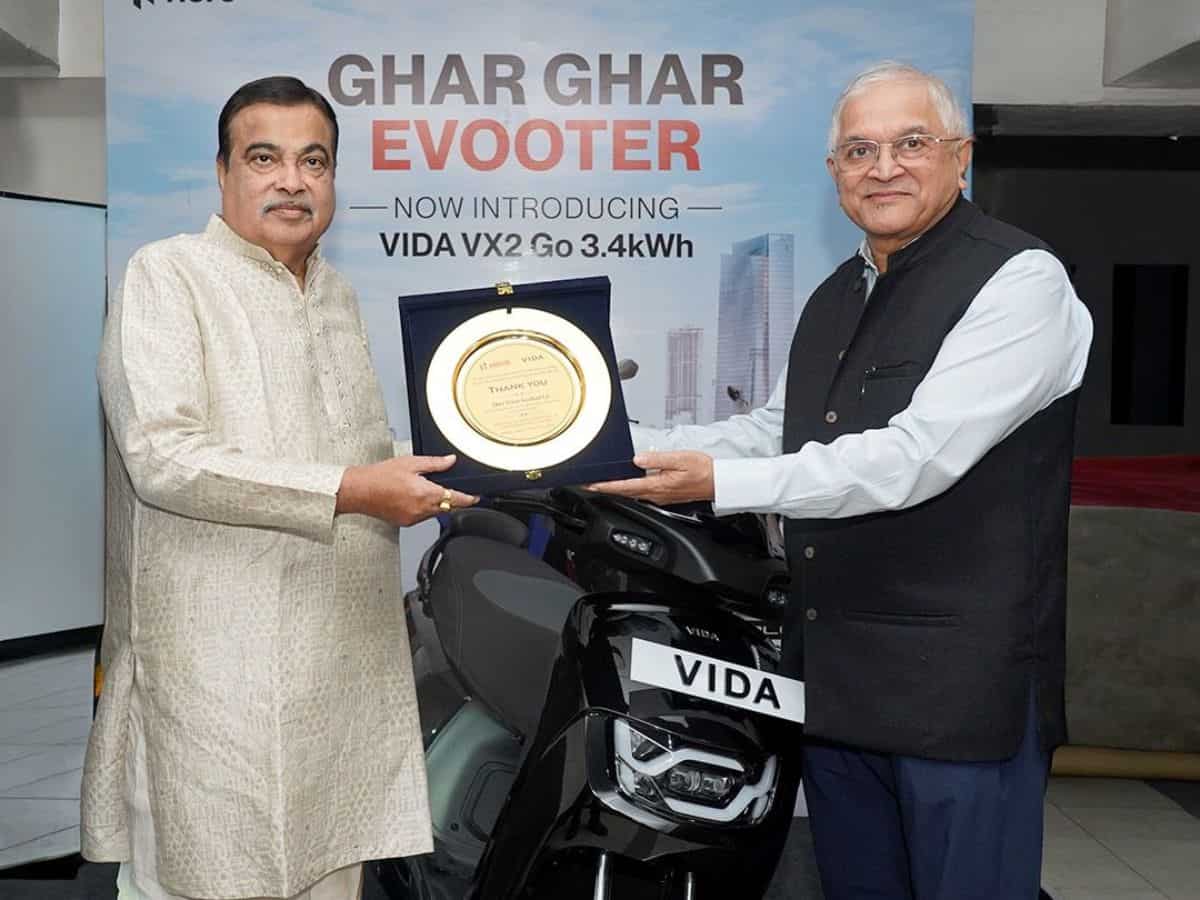 Hero Motocorp ने लॉन्च किया VIDA VX2 Go इलेक्ट्रिक स्कूटर, कीमत ₹1.02 लाख से शुरू