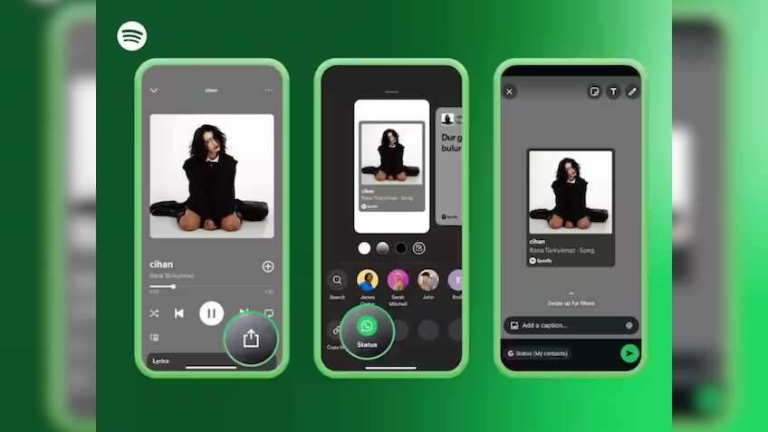 WhatsApp लेकर आया क्रेजी फीचर, अब स्टेट्स पर लगा सकेंगे Spotify सॉन्ग, दोस्त सुन सकेंगे आपकी 'दिल की बात'