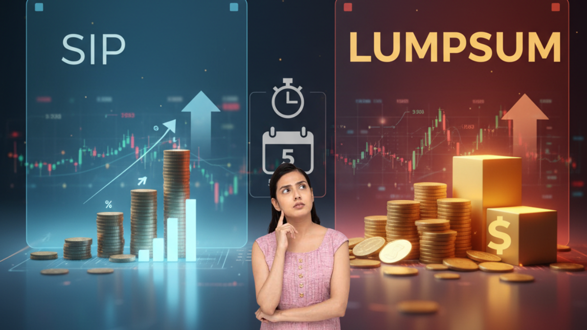 अगले 5 साल के टाइमफ्रेम पर समझिए SIP vs Lumpsum में रिटर्न का किंग कौन? सिंपल सा ये गणित दूर कर देगा कन्फ्यूजन
