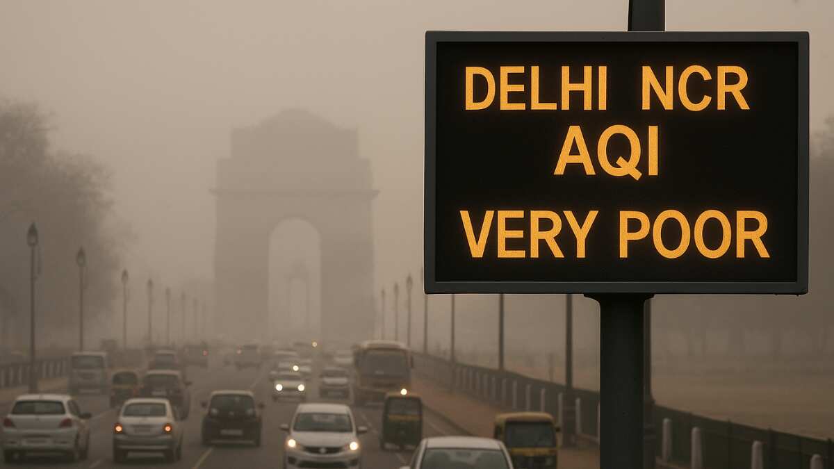ग्रेटर नोएडा बना देश का सबसे प्रदूषित शहर,AQI ने तोड़े सारे रिकॉर्ड, दिल्ली-एनसीआर में सांस लेना हुआ मुश्किल