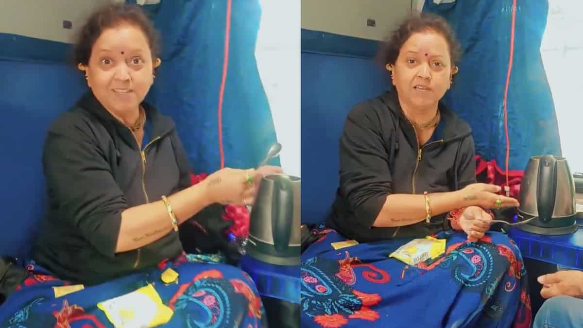 हजारों जान से खिलवाड़! महिला ने ट्रेन के अंदर पकाया नूडल्स, वायरल वीडियो पर रेलवे ने लिया सख्त एक्शन