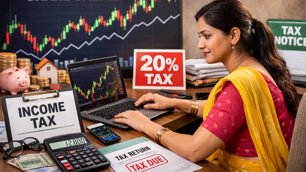 क्या आप हाउस वाइफ हैं और शेयर बाजार से कमाई करती हैं? तुरंत जानिए कब और कितना लगेगा Tax, कम ही लोगों को है पता!
