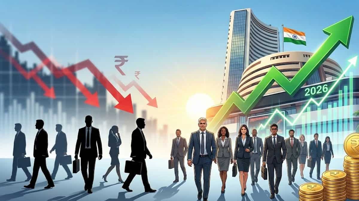 FII की भारतीय बाजार में होगी घर वापसी, 2026 में रिकॉर्ड बिकवाली पर लगेगा ब्रेक, GDP ग्रोथ के दम पर लौटेगी रौनक