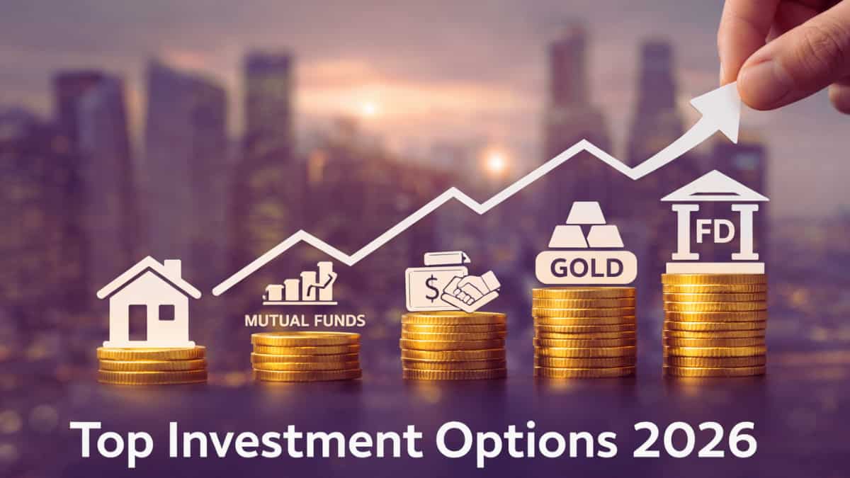2026 में अमीर बनने का रोडमैप: ये हैं Top निवेश ऑप्शन जो आपके पैसे पर देंगे 'छप्परफाड़' रिटर्न!आज ही चुनें पसंद का बेस्ट प्लान