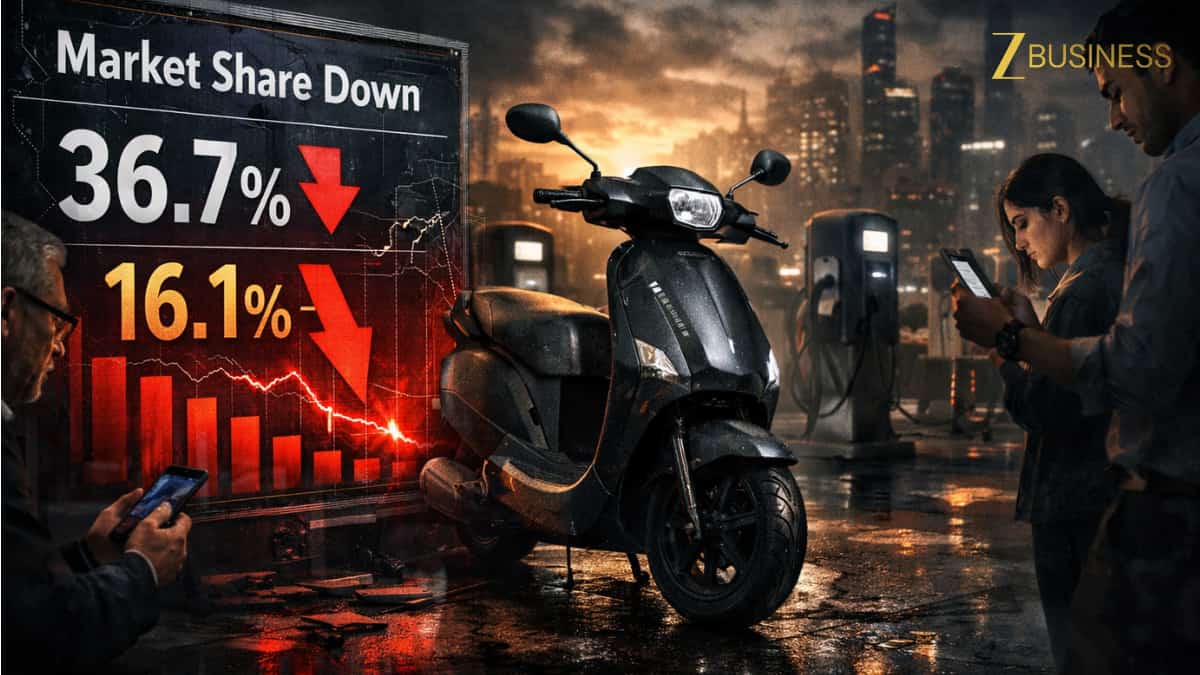ओला इलेक्ट्रिक के लिए 'बैड ईयर' साबित हुआ 2025! आधे से ज्यादा मार्केट शेयर साफ, TVS बनी नंबर वन