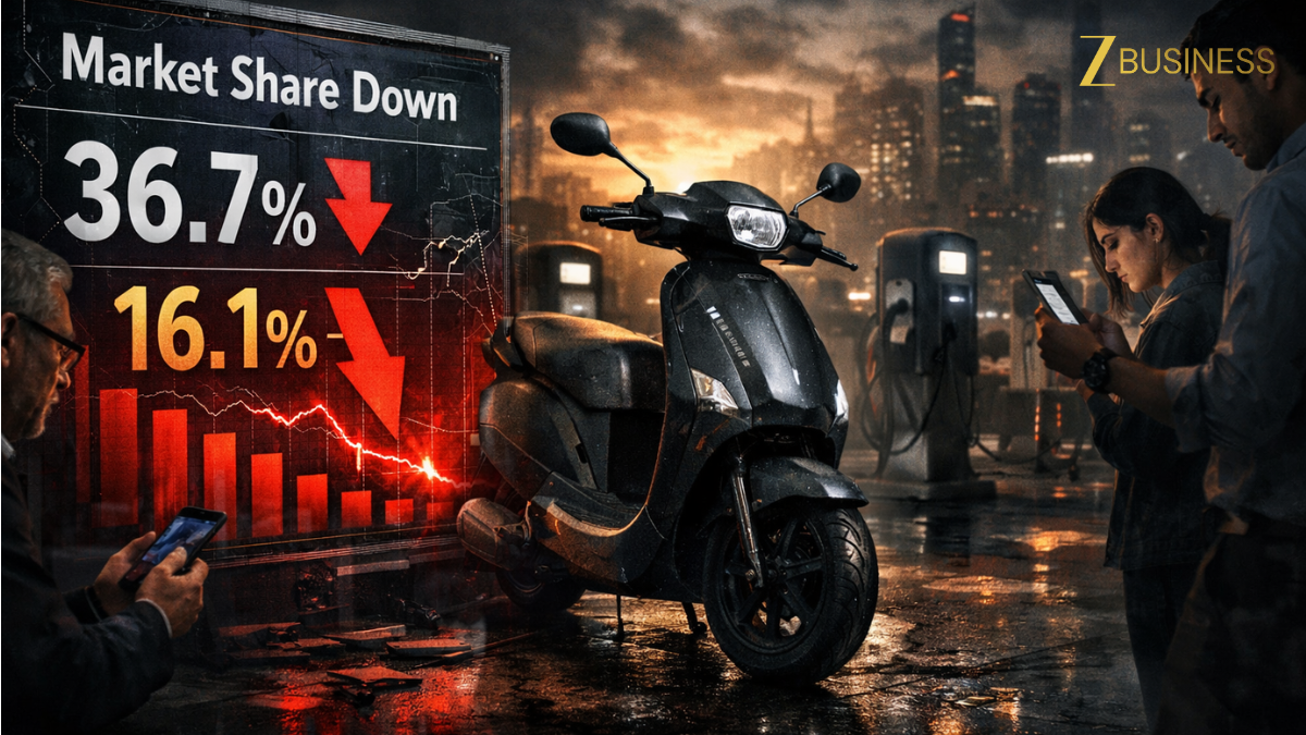 ओला इलेक्ट्रिक के लिए 'बैड ईयर' साबित हुआ 2025! आधे से ज्यादा मार्केट शेयर साफ, TVS बनी नंबर वन