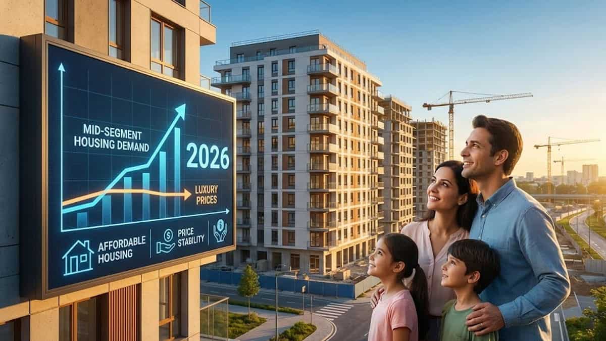 2026 होगा मिडिल क्लास का साल, हकीकत बनेगा घर खरीदने सपना! प्रॉपर्टी की आसमान छूती कीमतों में ब्रेक तय