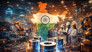 भारत की 'मैग्नेटिक' छलांग! ₹7280 करोड़ की स्कीम से देश बनेगा रेयर अर्थ मैग्नेट का ग्लोबल हब.. जानें पूरा प्लान!