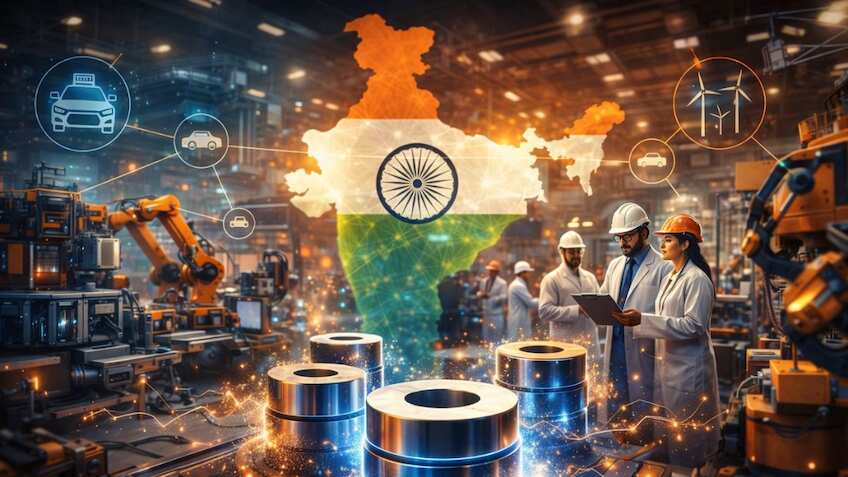 भारत की 'मैग्नेटिक' छलांग! ₹7280 करोड़ की स्कीम से देश बनेगा रेयर अर्थ मैग्नेट का ग्लोबल हब.. जानें पूरा प्लान!