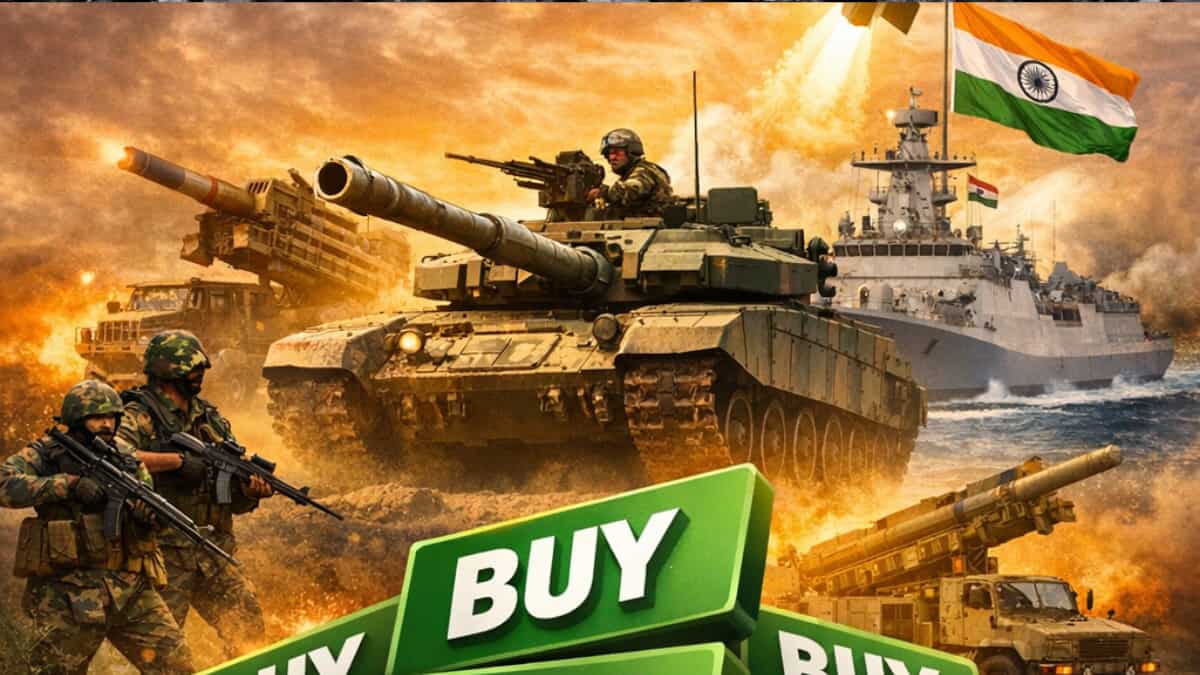 डिफेंस सेक्टर में  फिर 'बूम' की तैयारी, इन 2 ट्रिगर्स से उड़ेंगे स्टॉक्स; पोर्टफोलियो में शामिल करें ये 8 धुरंधर!