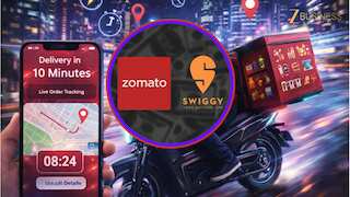 '10 मिनट' की रेस पर ब्रेक लगते ही UBS ने घटा दिया जोमैटो-स्विगी के मुनाफे का अनुमान! पढ़ें पूरी रिपोर्ट