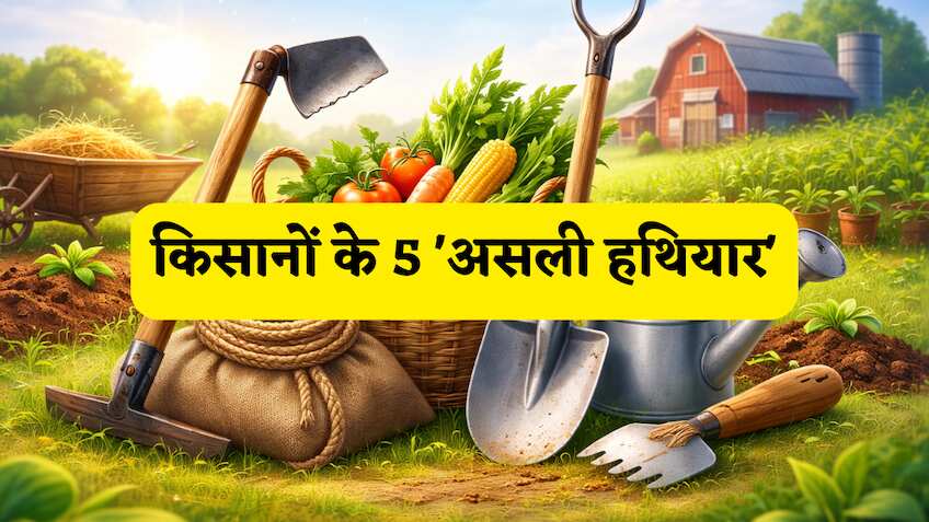किसानों के 5 'असली हथियार': अगर पहली बार कर रहे हैं खेती, तो इन देसी औजारों के बिना नहीं चलेगा काम!