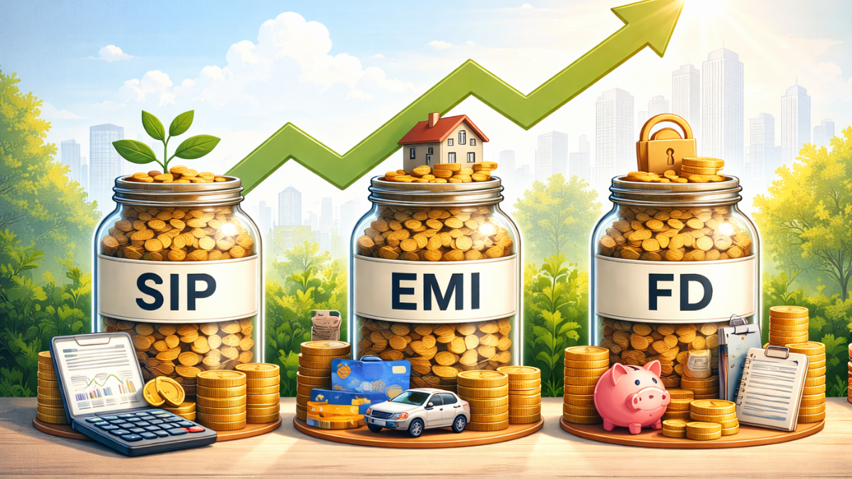 SIP vs EMI vs FD: अपकमिंग 20 साल में कौन बनाने वाला सबसे ज्यादा 'पैसे वाला'? जानें किसका पलड़ा होगा फुल भारी!