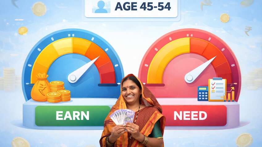 आपकी उम्र का 'अर्निंग रिपोर्ट कार्ड': 45 से 54 साल में आप कितना कमा रहे हैं और कितना होना चाहिए?,समझें A TO Z पूरा हिसाब