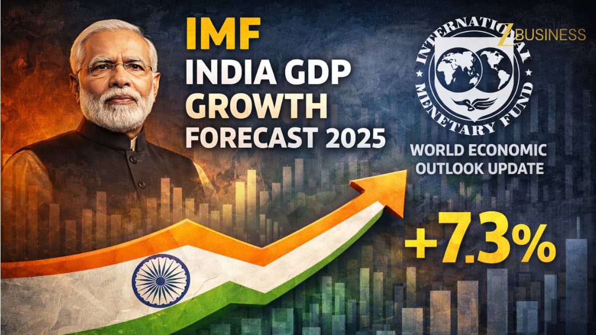 दुनिया की सुस्ती के बीच भारतीय इकोनॉमी का 'महा-उछाल'! IMF ने बढ़ाया GDP ग्रोथ का अनुमान, महंगाई से भी राहत