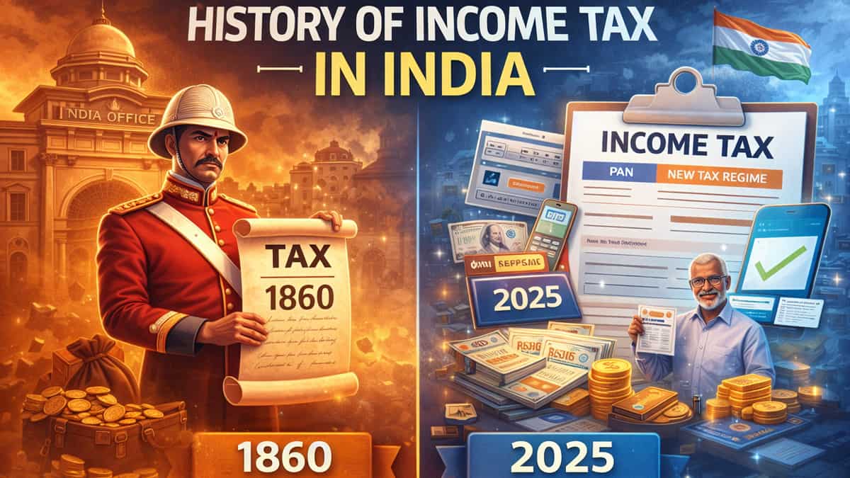 अंग्रेजों के जमाने में पहली बार लगा था Income Tax, जानिए 1860 से लेकर 2025 तक की पूरी कहानी, कब-कब.. क्या-क्या बदला