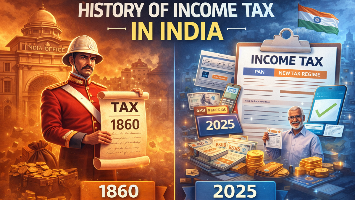 अंग्रेजों के जमाने में पहली बार लगा था Income Tax, जानिए 1860 से लेकर 2025 तक की पूरी कहानी, कब-कब.. क्या-क्या बदला