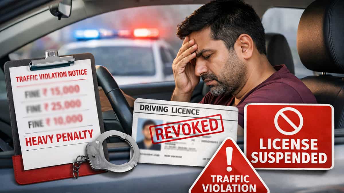 New Traffic Rules: सावधान! अब रोड पर संभलके... 5 बार ट्रैफिक नियम तोड़ते ही सिर पर चढ़ेगी मुसीबत