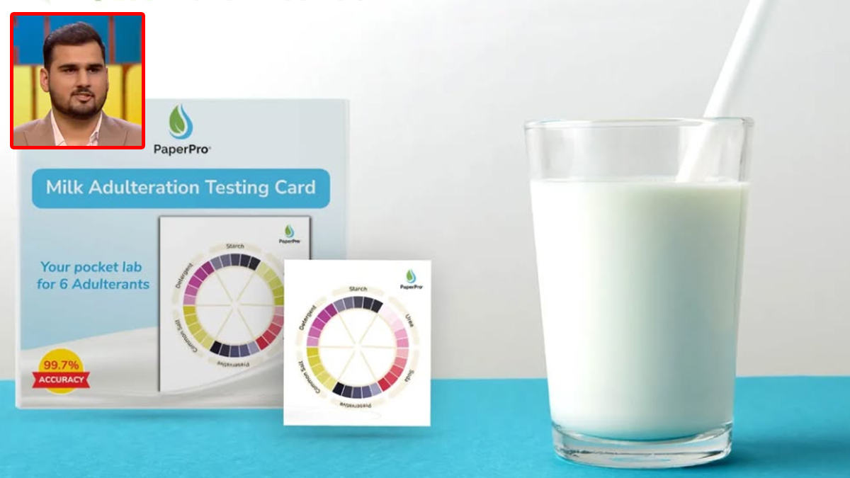 Shark Tank India 5: आपके दूध में भी 'जहर' तो नहीं! चुटकी में होगा चेक, कीमत भी है मामूली, फिर क्यों नाराज हो गए जज?