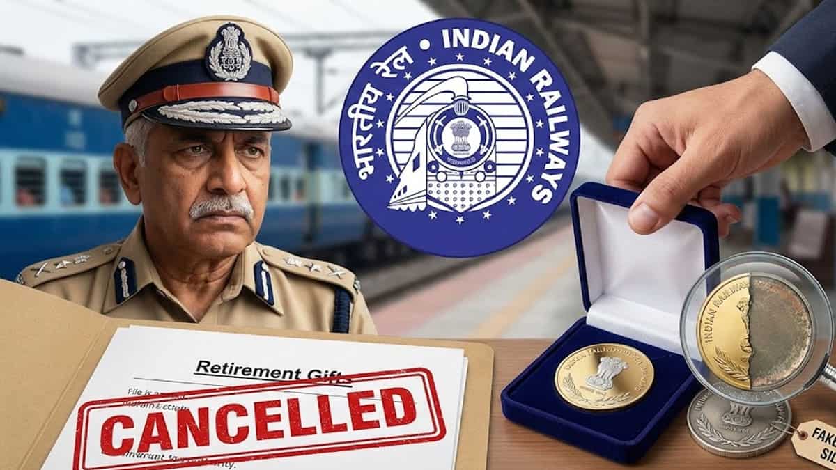 रेलवे में खत्म हुई 20 साल पुरानी परंपरा, रिटायरमेंट पर नहीं मिलेगा गोल्ड प्लेटेड चांदी का मेडल, ये है वजह