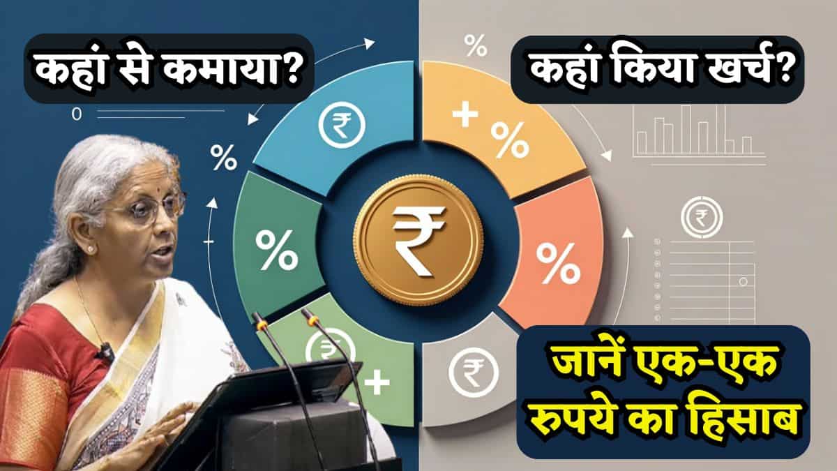 Budget 2026: वित्त मंत्री ने दिया 1-1 रुपये का हिसाब, बताया कहां से कितना कमाया.. कहां किया कितना खर्च? Tax ने भरी सरकारी तिजोरी!