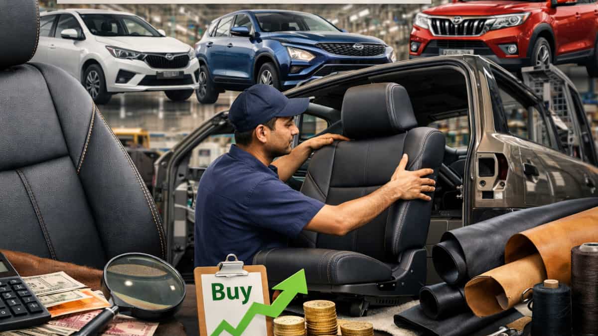 वैल्युएशन सस्ते हुए तो इस स्टॉक पर मिली Buy रेटिंग, मारुति, टाटा, महिंद्रा जैसी दिग्गज कंपनियों के लिए बनाती है लेदर सीट