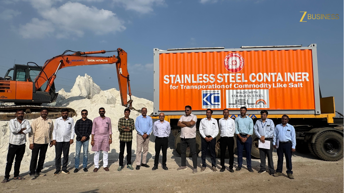 भारतीय रेल की नई रफ्तार! अब स्टेनलेस स्टील कंटेनरों में सफर करेगा नमक, ट्रायल में रचा इतिहास
